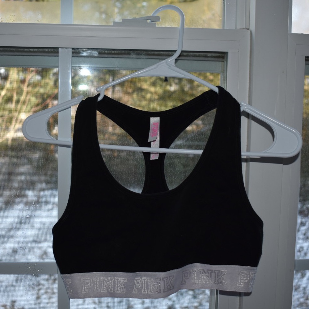 BLACK SPORTS BRA